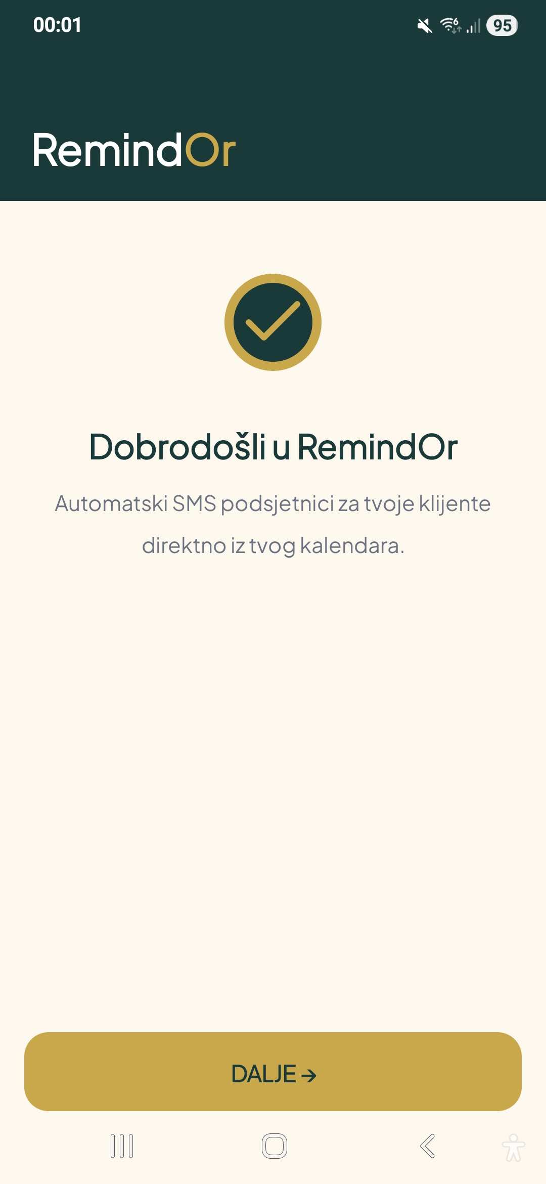 Dobro došli u RemindOr
